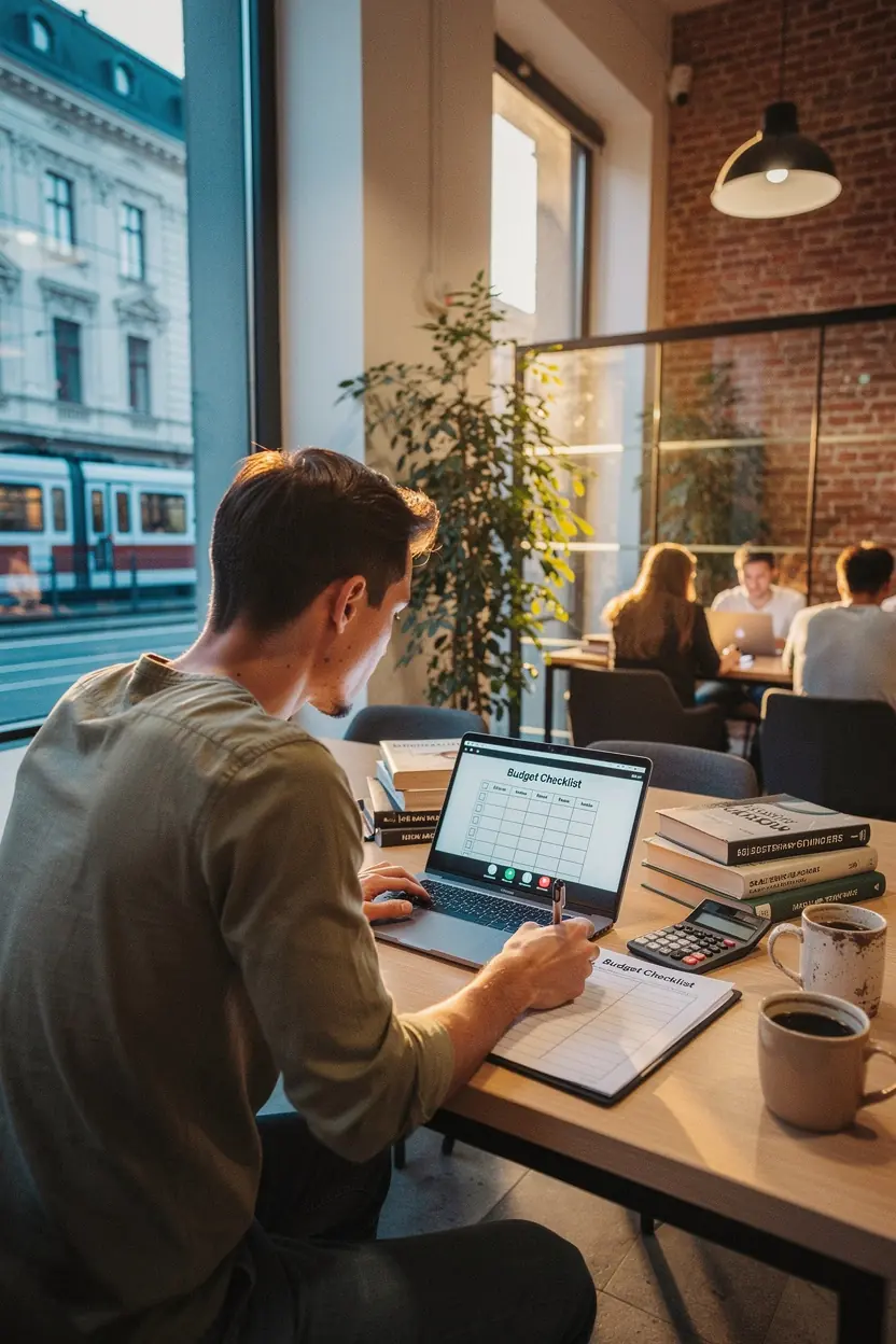 Akcióra kész ellenőrzőlisták, amelyek lehetővé teszik a költségvetés folyamatos nyomon követését.